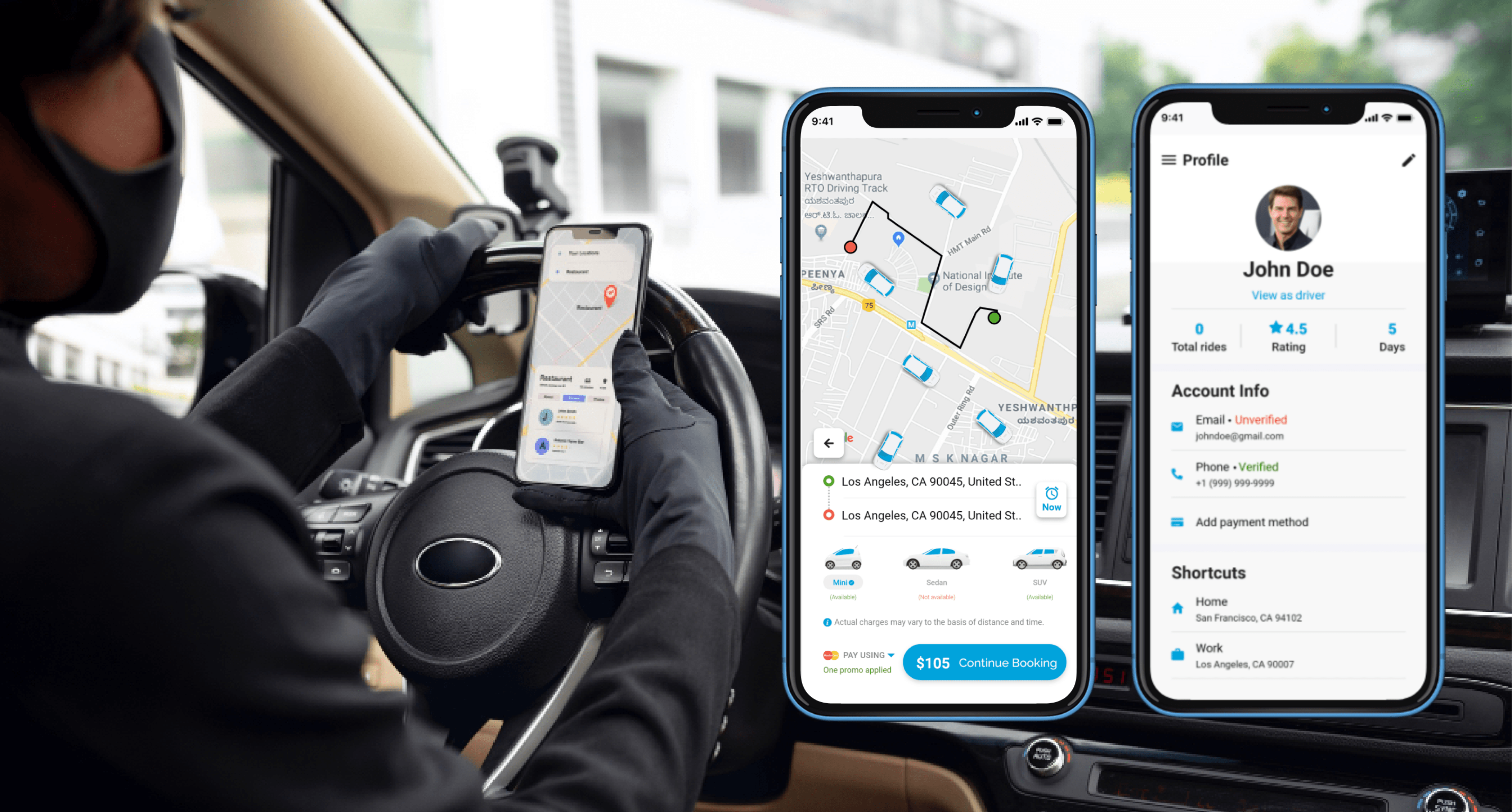Lyft It taxi booking app