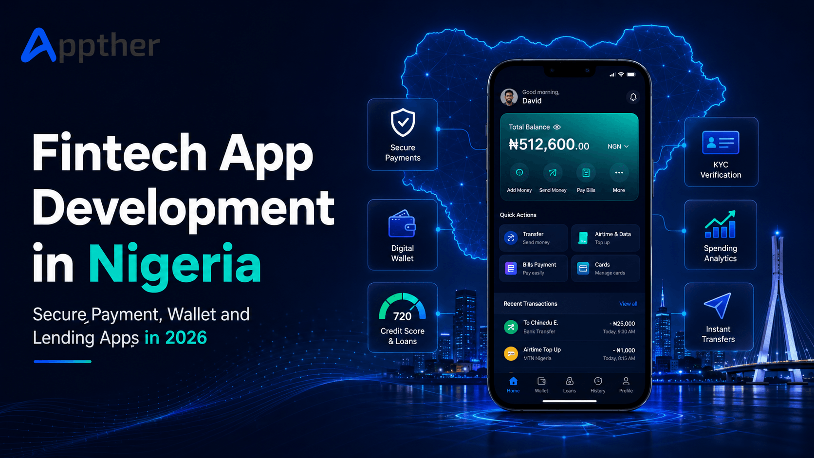 Fintech App Development in Nigeria: Building Secure Payment, Wallet and Lending Apps in 2026