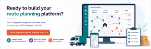 Build custom logistics route planning software with Appther, from optimization engine to driver app