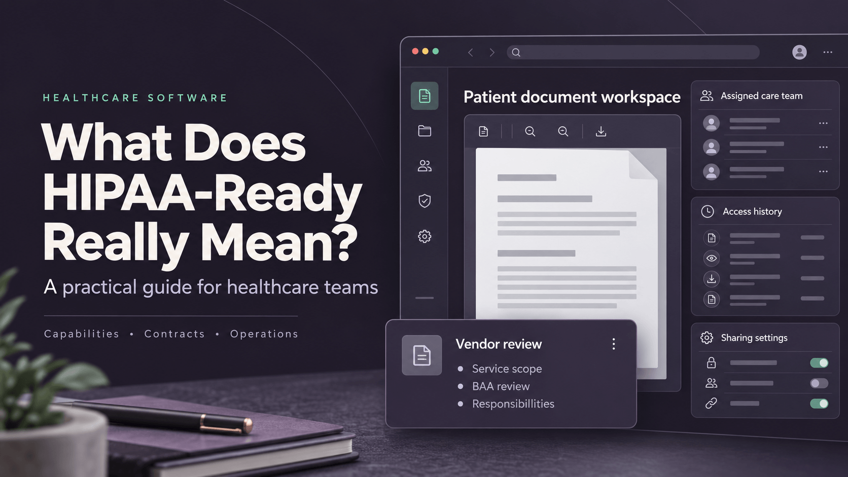 What Does HIPAA-Ready Healthcare Software Really Mean? A Complete Guide